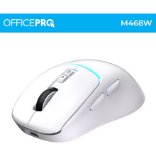 Миша OFFICEPRO M468W Silent Click Wireless White
