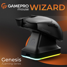 Миша GamePro Genesis Wizard Wireless/Bluetooth/USB Black (GM160B)