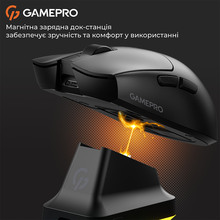 Миша GamePro Genesis Wizard Wireless/Bluetooth/USB Black (GM160B)