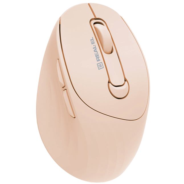 Миша REAL EL RM-370W Beige (EL123200056)