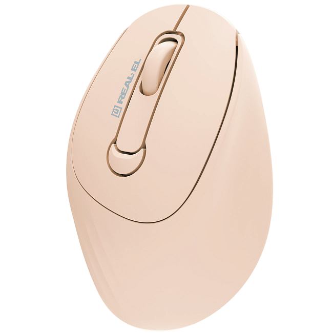 Миша REAL EL RM-370W Beige (EL123200056) Тип сенсора оптичний