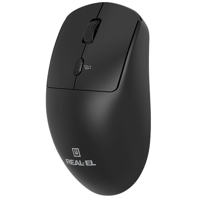 Миша REAL EL RM-355W Black (EL123200054) Тип сенсора оптичний