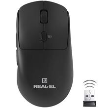 Миша REAL EL RM-355W Black (EL123200054)