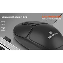 Миша REAL EL RM-335W Black (EL123200055)