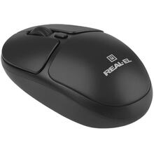 Миша REAL EL RM-335W Black (EL123200055)