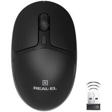 Миша REAL EL RM-335W Black (EL123200055)