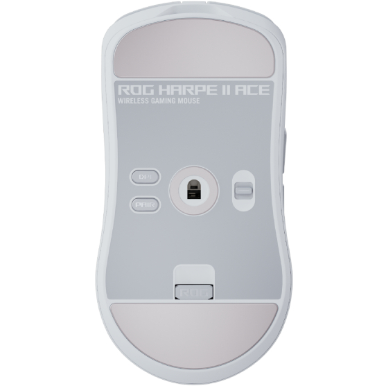 Зовнішній вигляд Миша ASUS ROG Harpe II Ace White (90MP0490-BMUA10)