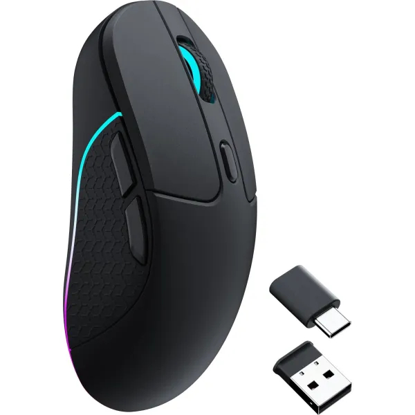 Мышь KEYCHRON M3 Black (M3-A1) Дополнительно Частота опроса: 1000 Гц; 650 IPS