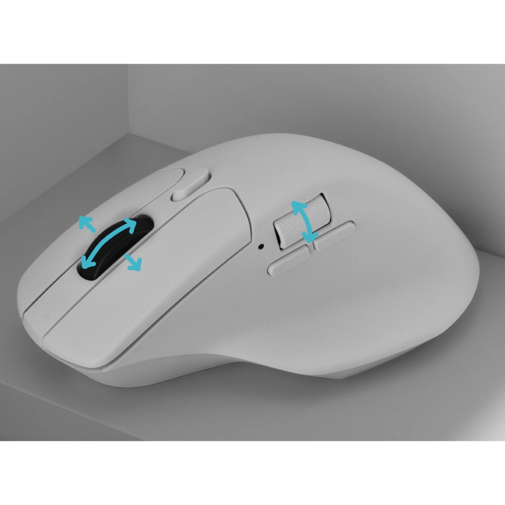 Миша KEYCHRON M6 White (M6-A3) Дротове підключення USB