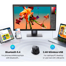 Мышь UGREEN M751 Ergonomic Contoured-Shape Black (45792)