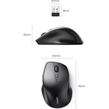 Мышь UGREEN MU101 Wireless Black (90395)