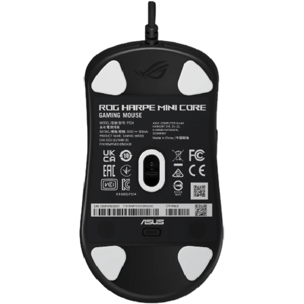 Внешний вид Мышь ASUS ROG Harpe Mini Core Black (90MP04D0-BMUA00)