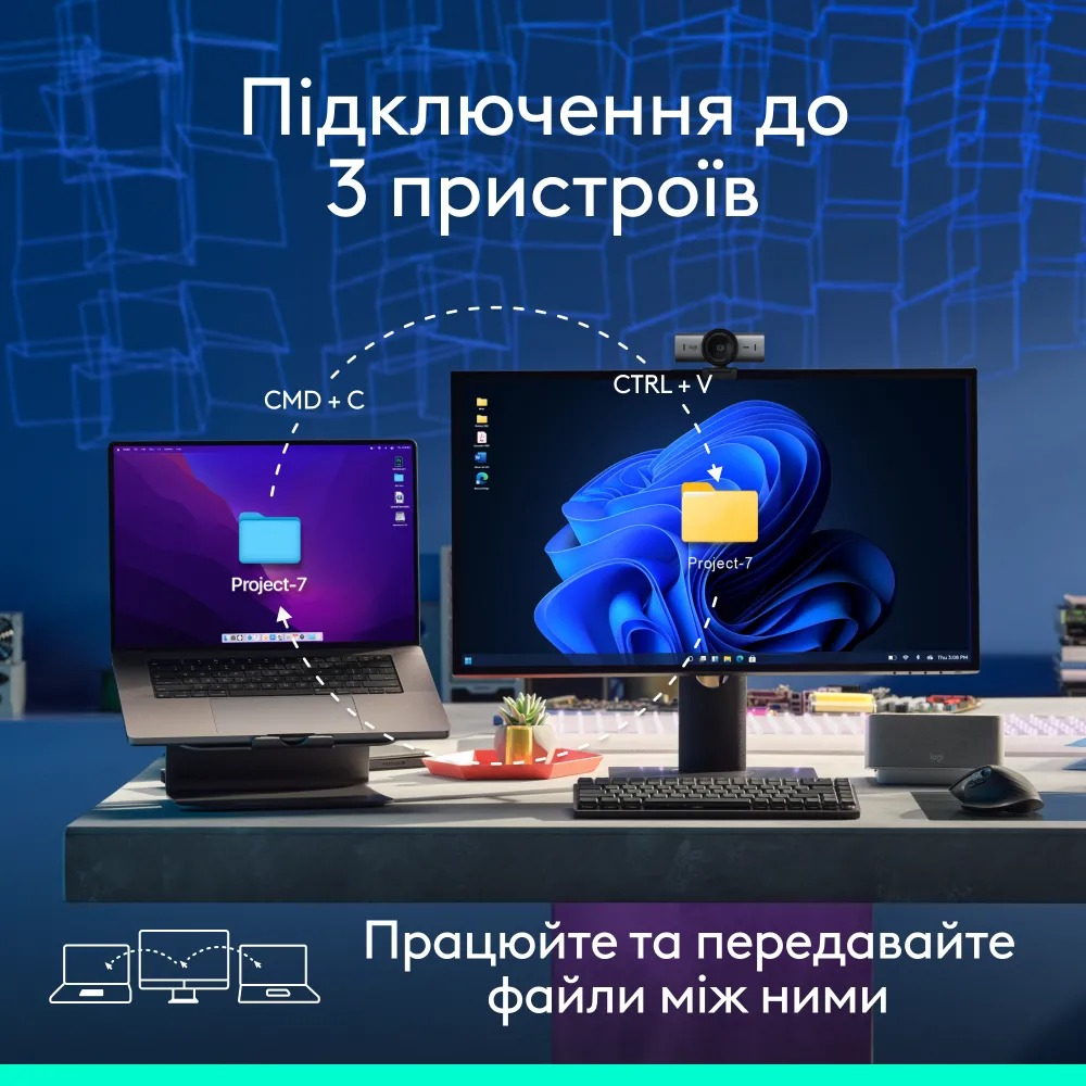 Миша LOGITECH MX Master 3S Performance Wireless GRAPHITE (910-007501) Тип сенсора оптичний