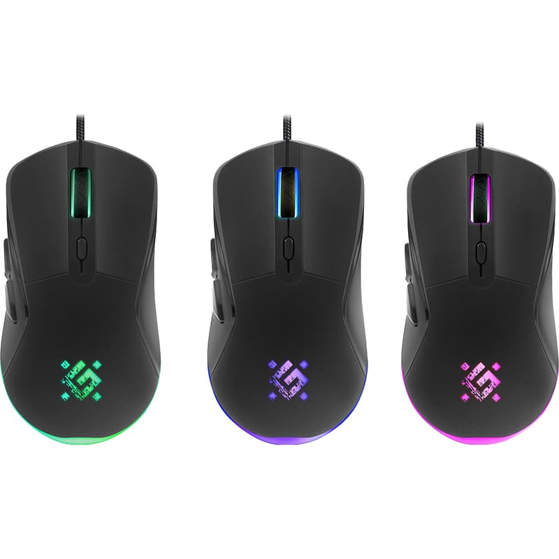 Мышь DEFENDER Arga GM-049 + Коврик Rainbow Black (52049) Тип подключения проводное