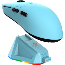 Мышь Ajazz AJ159P MC Charging Dock Wireless/Bluetooth/USB Blue (AJ159P-MC-Blue)