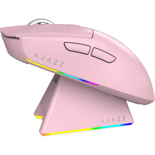 Миша Ajazz AJ139 V2 MC Charging Dock Wireless/Bluetooth/USB Pink (AJ139-V2-MC-Pink)