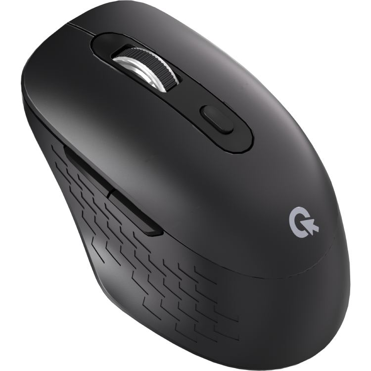 Мышь OFFICEPRO M265B Wireless Silent Click Black (M265B) Беспроводное подключение Bluetooth + RF