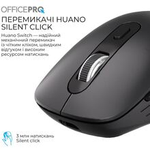 Мышь OFFICEPRO M265B Wireless Silent Click Black (M265B)
