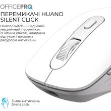 Миша OFFICEPRO M265W Wireless Silent Click White (M265W)