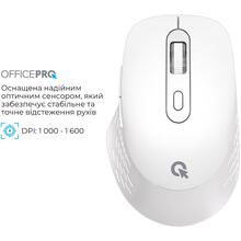 Миша OFFICEPRO M265W Wireless Silent Click White (M265W)