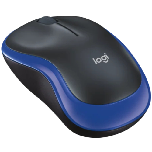 Мышь LOGITECH M185 BLUE - EWR2 (910-002236) Беспроводное подключение RF