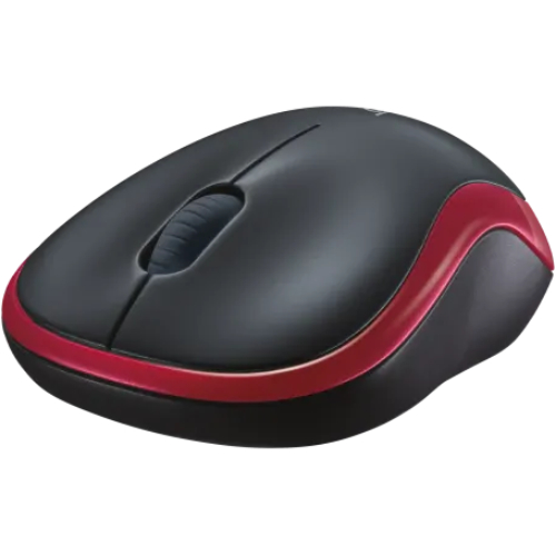 Мышь LOGITECH M185 RED - EWR2 (910-002237) Беспроводное подключение RF