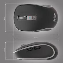 Мышь YENKEE YMS 2085BK NOBLE BT Black (45019713)