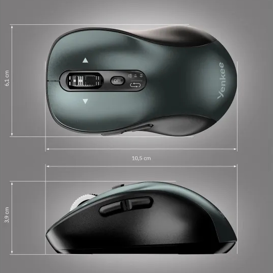 Заказать Мышь YENKEE YMS 2010BK GYRO Black (45025343)