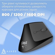 Миша AJAZZ i-300 Black (i300-B)