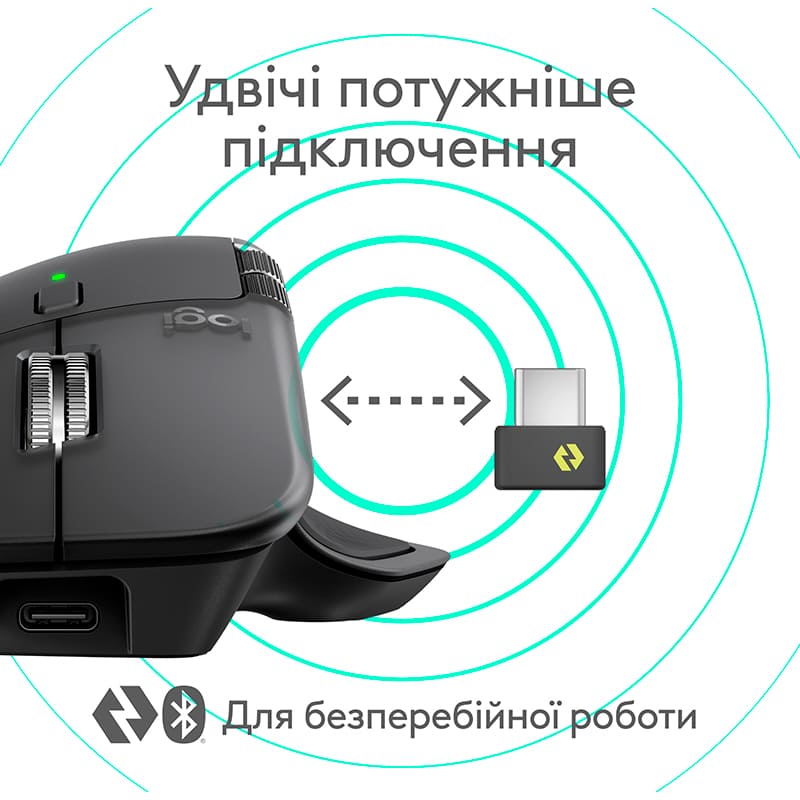 В интернет магазине Мышь LOGITECH MX Master 4 Performance Wireless Graphite (L910-007562)