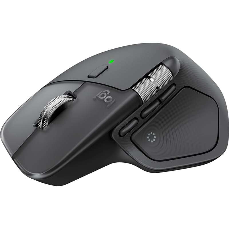 Мышь LOGITECH MX Master 4 Performance Wireless Graphite (L910-007562) Комплектация Logi Bolt USB-C Receiver; Пользовательская документация