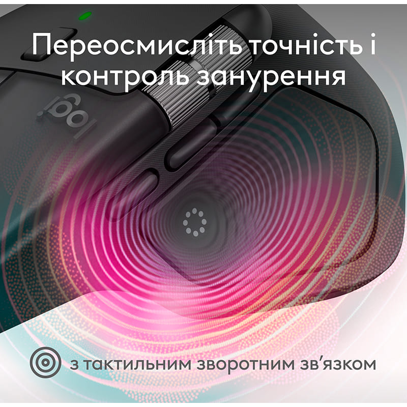 Заказать Мышь LOGITECH MX Master 4 Performance Wireless Graphite (L910-007562)