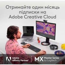 Мышь LOGITECH MX Master 4 Performance Wireless Graphite (L910-007562)