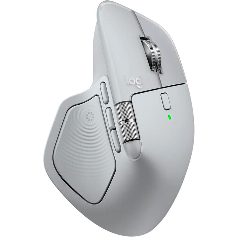 Мышь LOGITECH MX Master 4 Performance Wireless Pale Grey (L910-007563) Комплектация Logi Bolt USB-C Receiver; Пользовательская документация