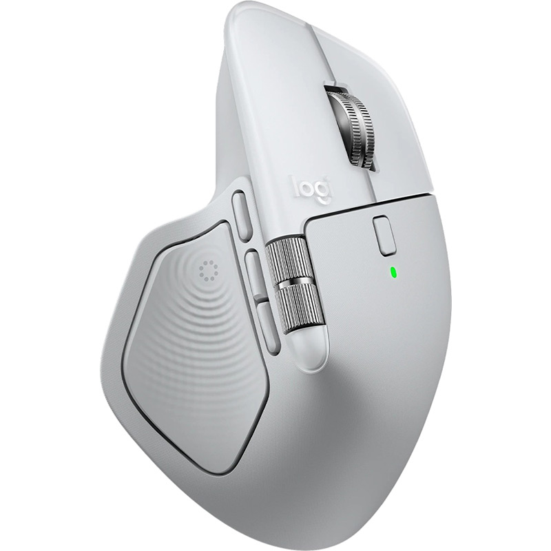 Мышь LOGITECH MX Master 4 for Mac Performance Wireless White/Silver (L910-007576) Тип сенсора оптический