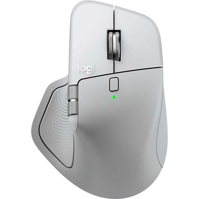 Мышь LOGITECH MX Master 4 for Mac Performance Wireless White/Silver (L910-007576)
