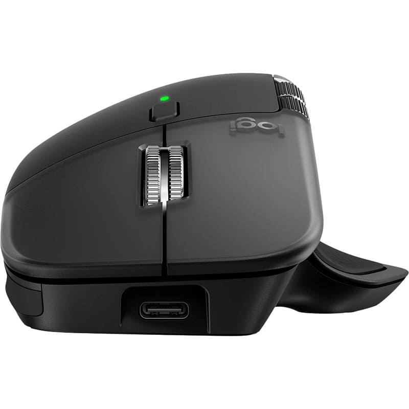Миша LOGITECH MX Master 4 для Mac Performance Wireless Space Black (L910-007577) Тип підключення бездротове
