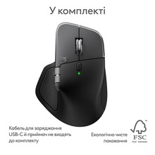Миша LOGITECH MX Master 4 для Mac Performance Wireless Space Black (L910-007577)