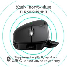 Миша LOGITECH MX Master 4 для Mac Performance Wireless Space Black (L910-007577)