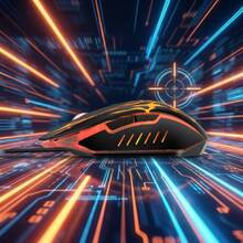 Мышь HOLMER M-01GS Black/Silver