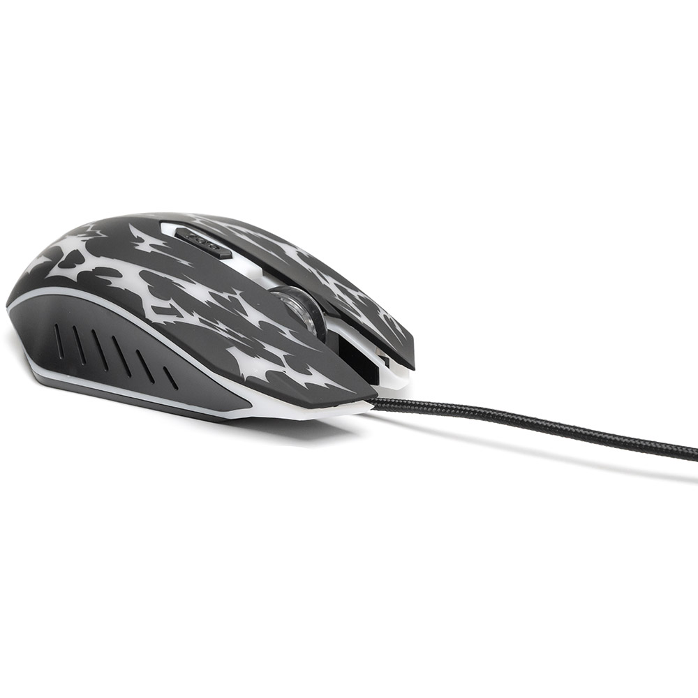 Фото 20 Мышь HOLMER M-01GS Black/Silver