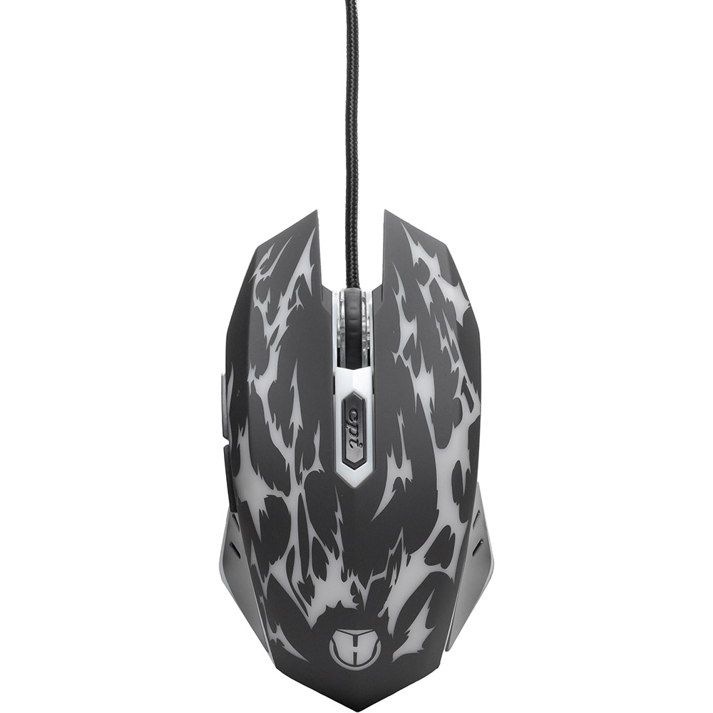 Мышь HOLMER M-01GS Black/Silver Проводное подключение USB