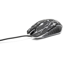 Мышь HOLMER M-01GS Black/Silver