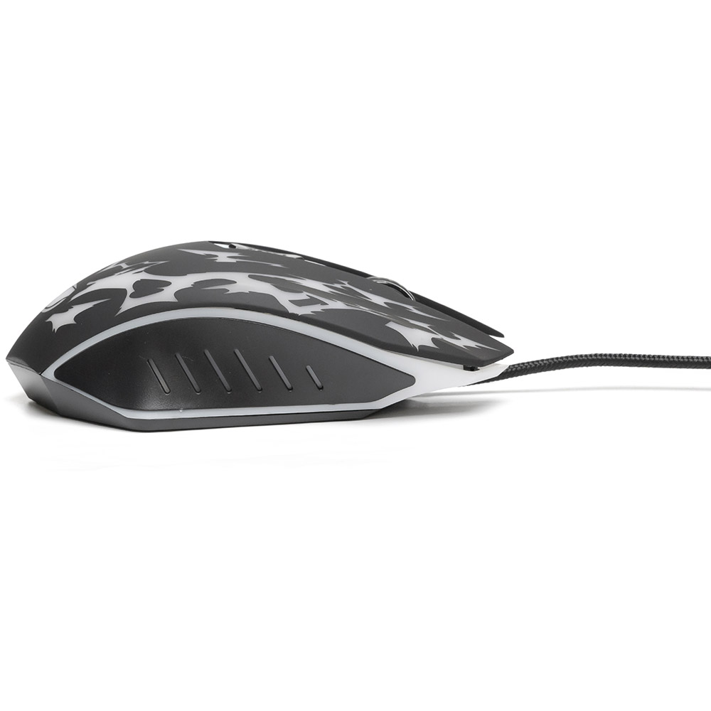 Фото 14 Мышь HOLMER M-01GS Black/Silver