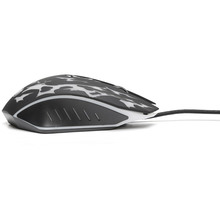 Мышь HOLMER M-01GS Black/Silver