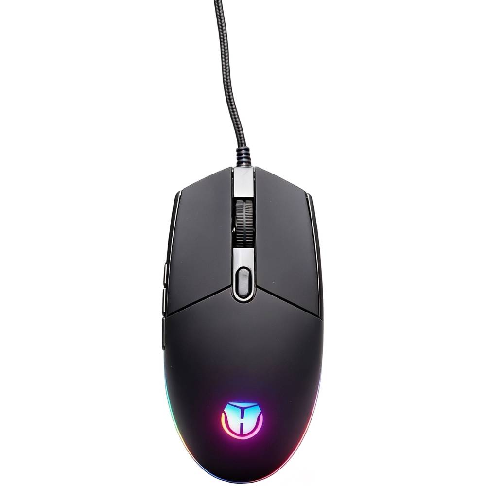 Мышь HOLMER M-02GS Black/Silver