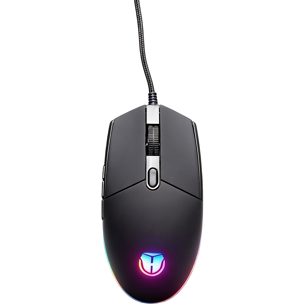 Мышь HOLMER M-02GS Black/Silver