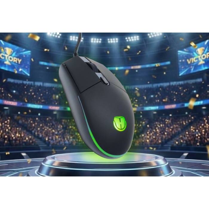 Мышь HOLMER M-02GS Black/Silver Тип подключения проводное