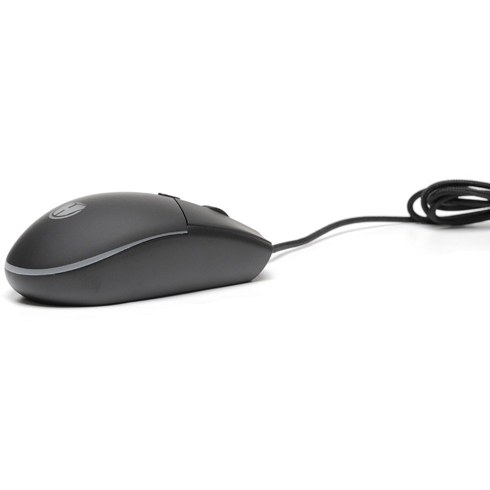 Внешний вид Мышь HOLMER M-02GS Black/Silver