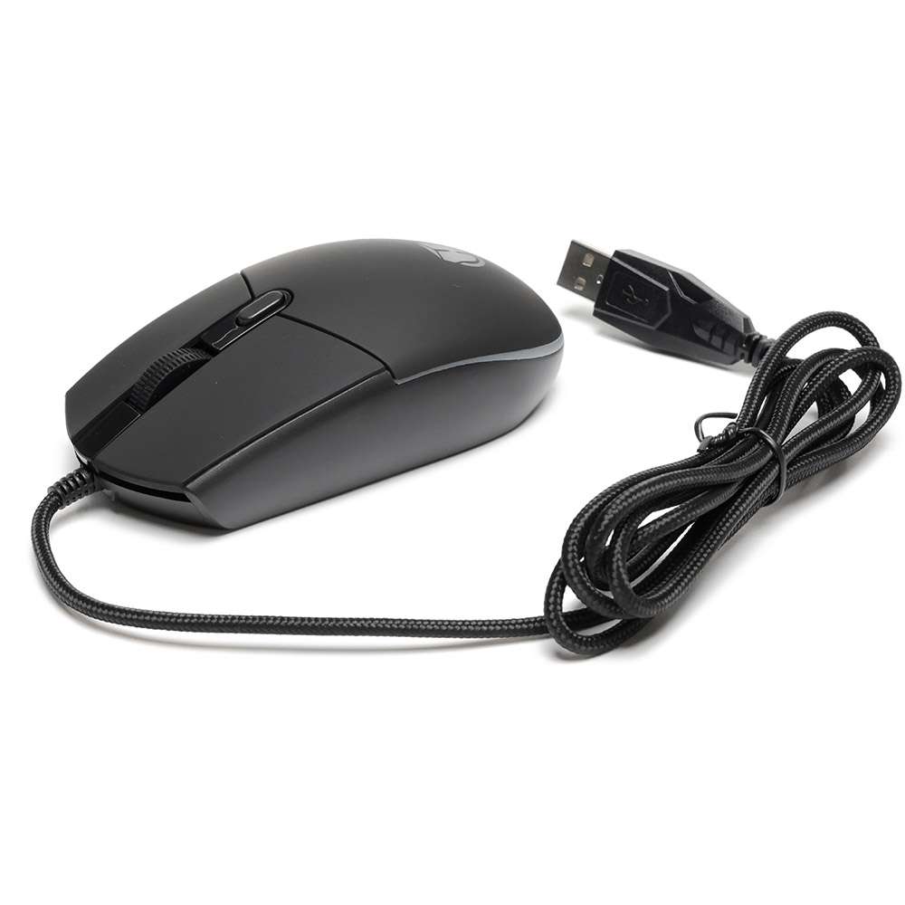 Фото 17 Мышь HOLMER M-02GS Black/Silver